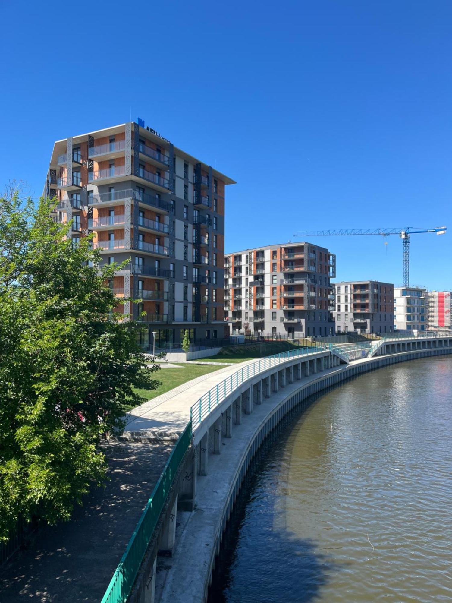Jesionowe Apartamenty Nad Odra, Stare Miasto, Sauna W Jednym, Klimatyzacja , Garaz Podziemny 0 Zl, Odra River , Old Town, New Building, Air Conditioning, Sauna-One, Underground Garage Free Wrocław Buitenkant foto